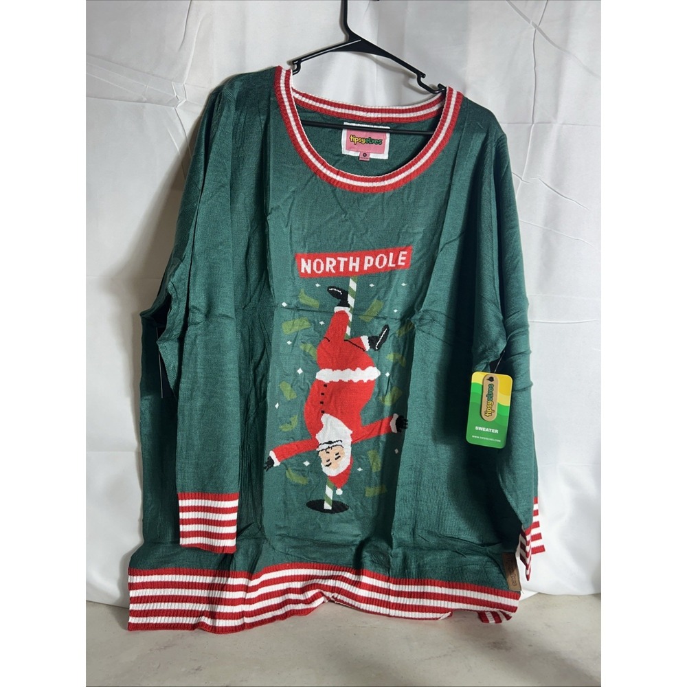Tipsy Elves North Pole Ugly Christmas Sweater Size 2x